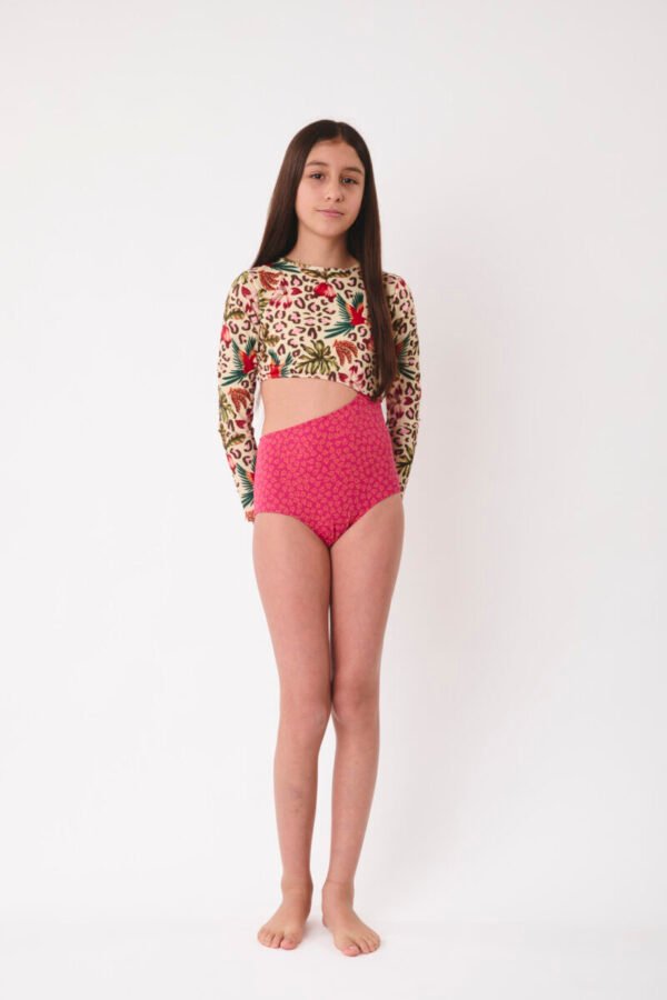 Trikini Manga Larga - Guacamayos