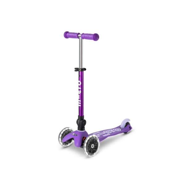 Mini Micro Deluxe Foldable Led - Morado