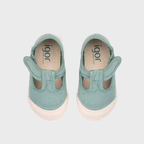 Zapatilla Lona Pepito - Menta