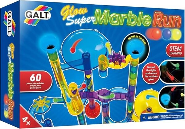 Pista de Carrera de Canicas - Glow Super Marbel Run