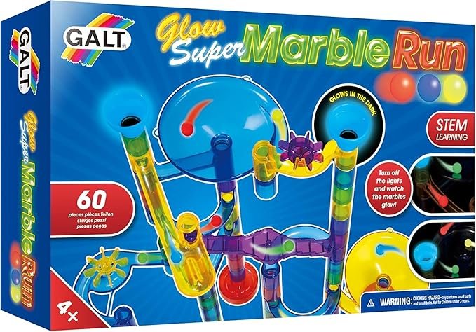 Pista de Carrera de Canicas - Glow Super Marbel Run