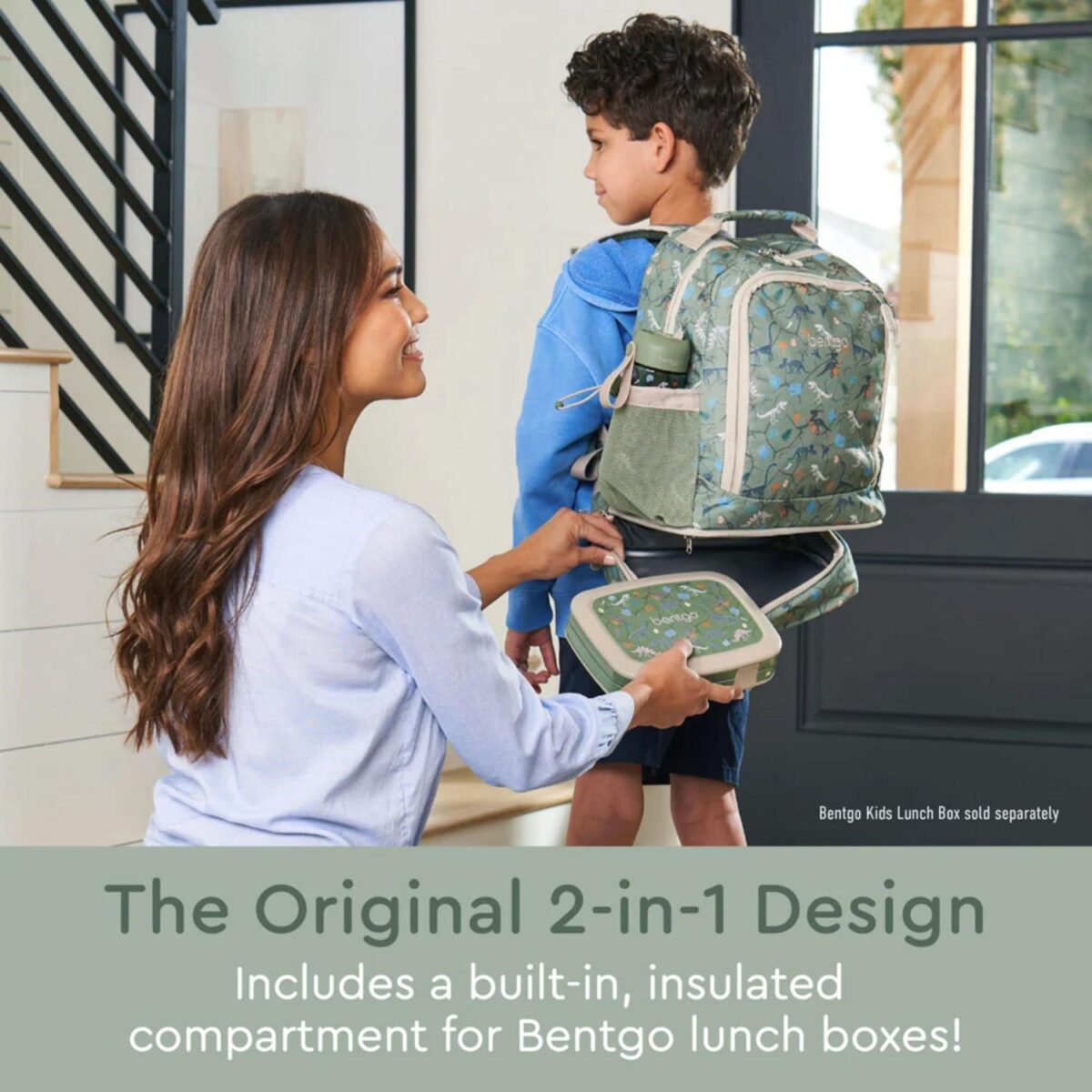 Mochila Bentgo Kids 2 en 1 - Dino Fósil - Imagen 2