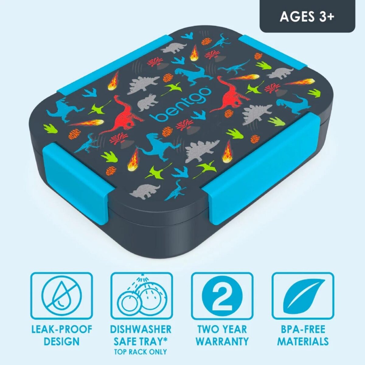 Lonchera Bentgo Kids Snap & Go - Dinosaurio - Imagen 2