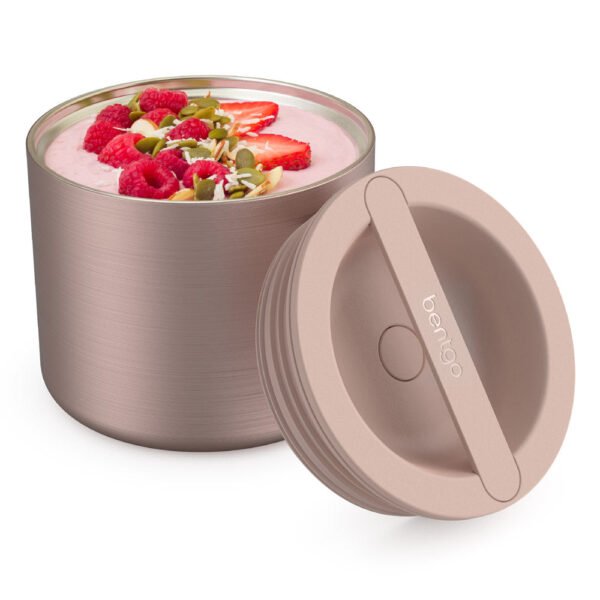 Contenedor de Alimentos de Acero Inoxidable Bentgo - Rose Gold