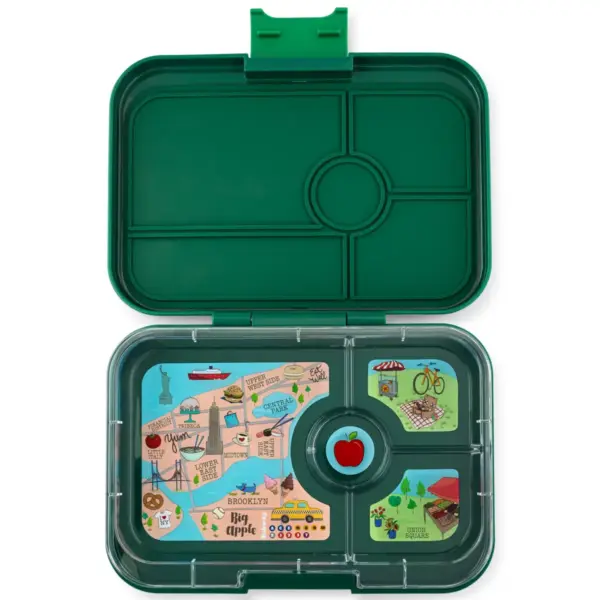 Yumbox Tapas 4 Compartimientos - Green Wich