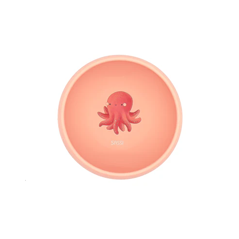 Tazón de Silicona de Slurpy el Pulpo