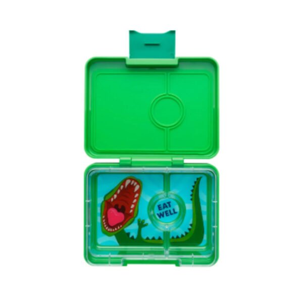 Yumbox Snack 3 Compartimientos - Jurassic Green