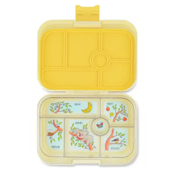 Yumbox Original 6 Compartimientos - Sunburst - Yellow Koala