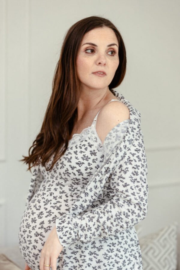 Camisón Lactancia - Flores