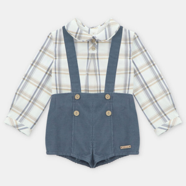 Conjunto Camisa Bombacho Niño Leicester