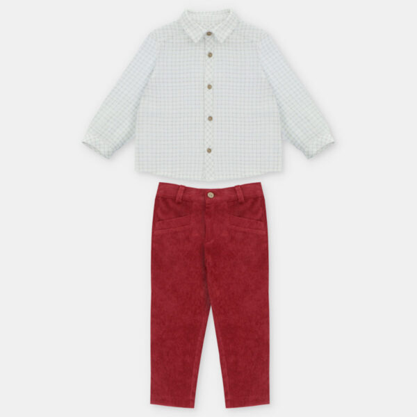 Conjunto Camisa Pantalón Niño Cambridge