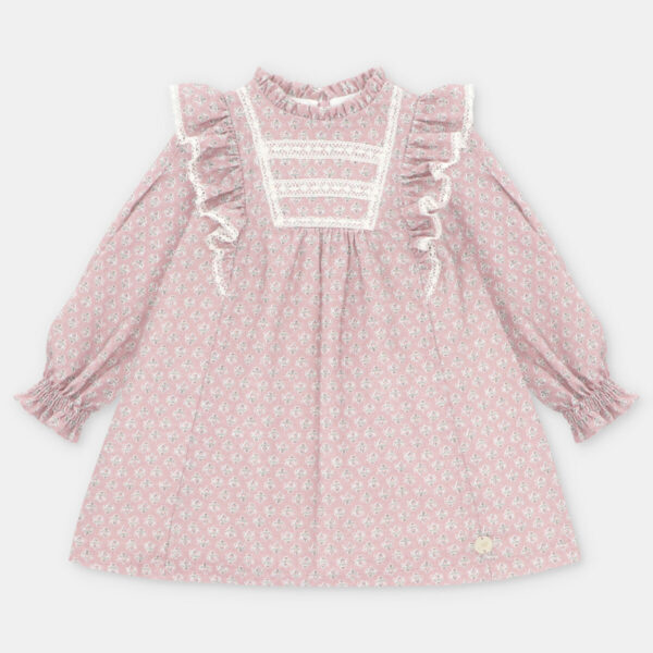 Vestido Cuello Corbatero Niña Cardiff