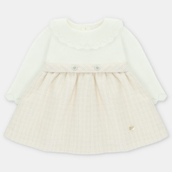 Vestido Punto y Tela Niña Derby