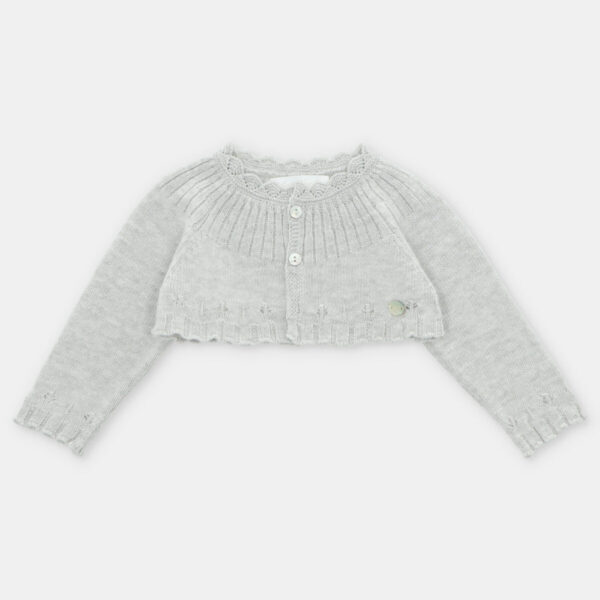 Cardigan Punto Corto Niña Cambridge