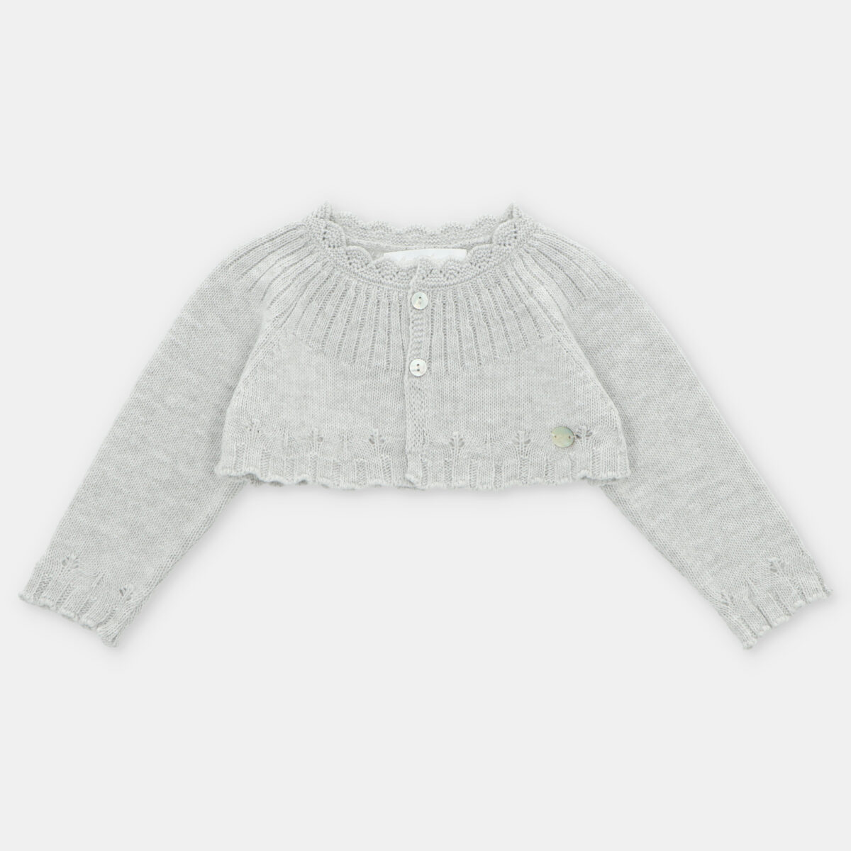 Cardigan Punto Corto Niña Cambridge