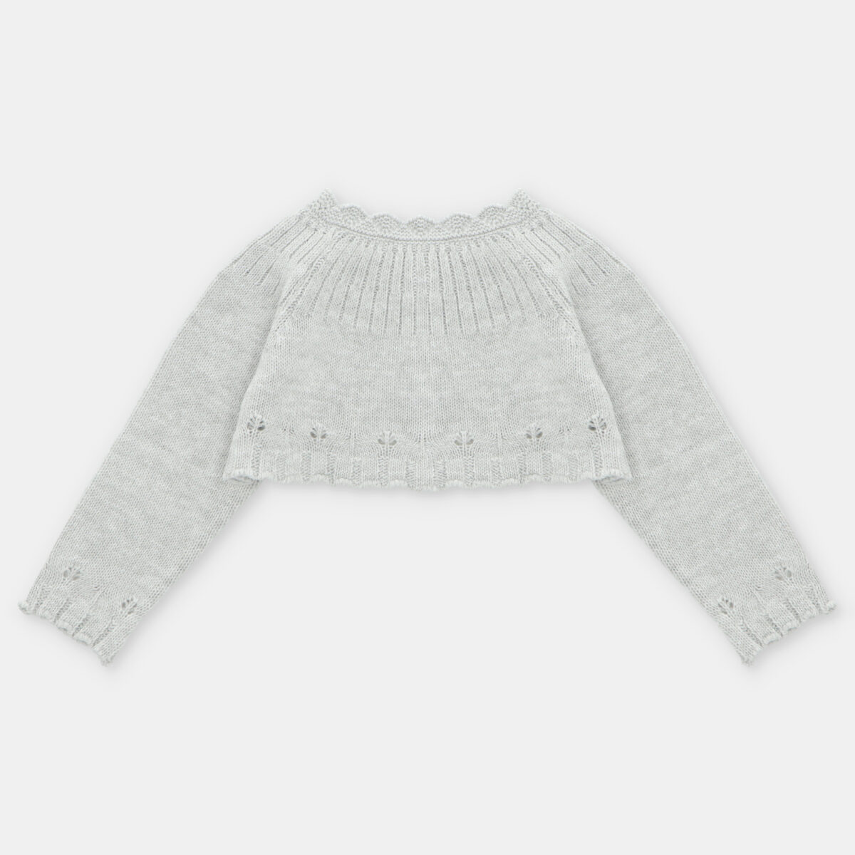 Cardigan Punto Corto Niña Cambridge - Imagen 2