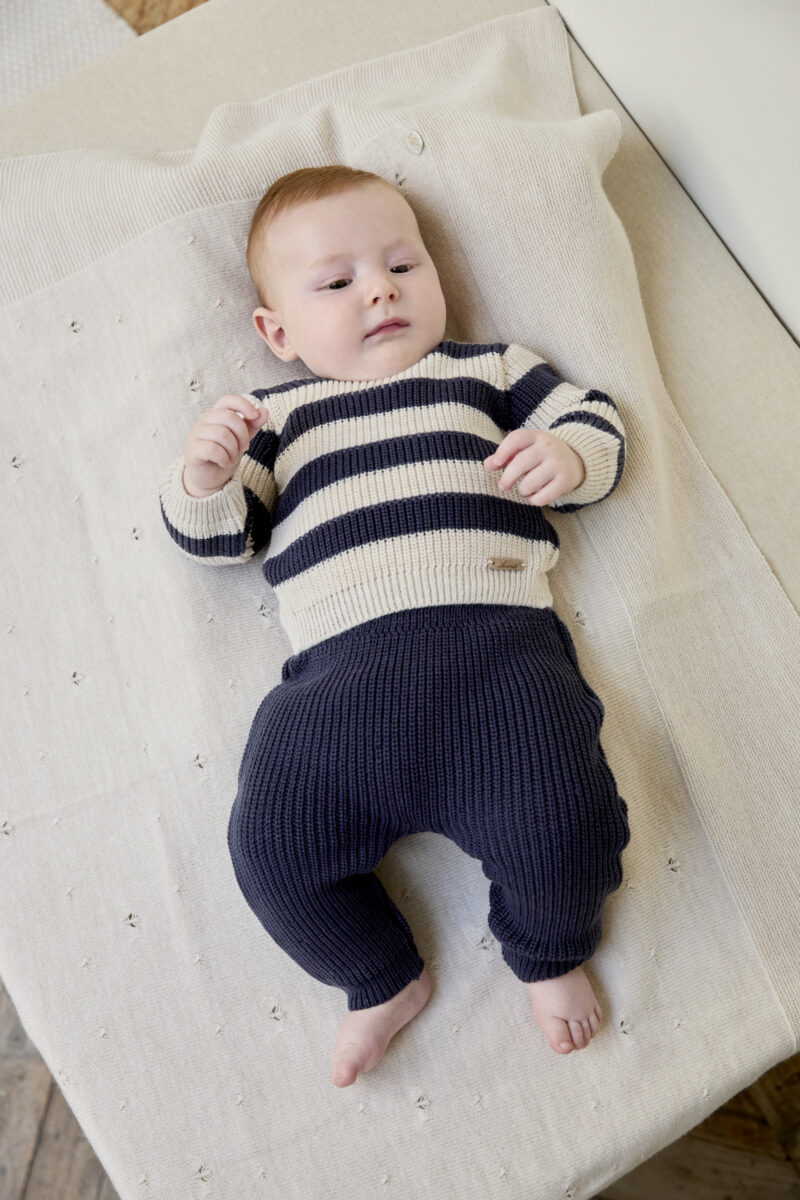 Conjunto Primera Puesta Rayas Unisex Leicester - Imagen 4