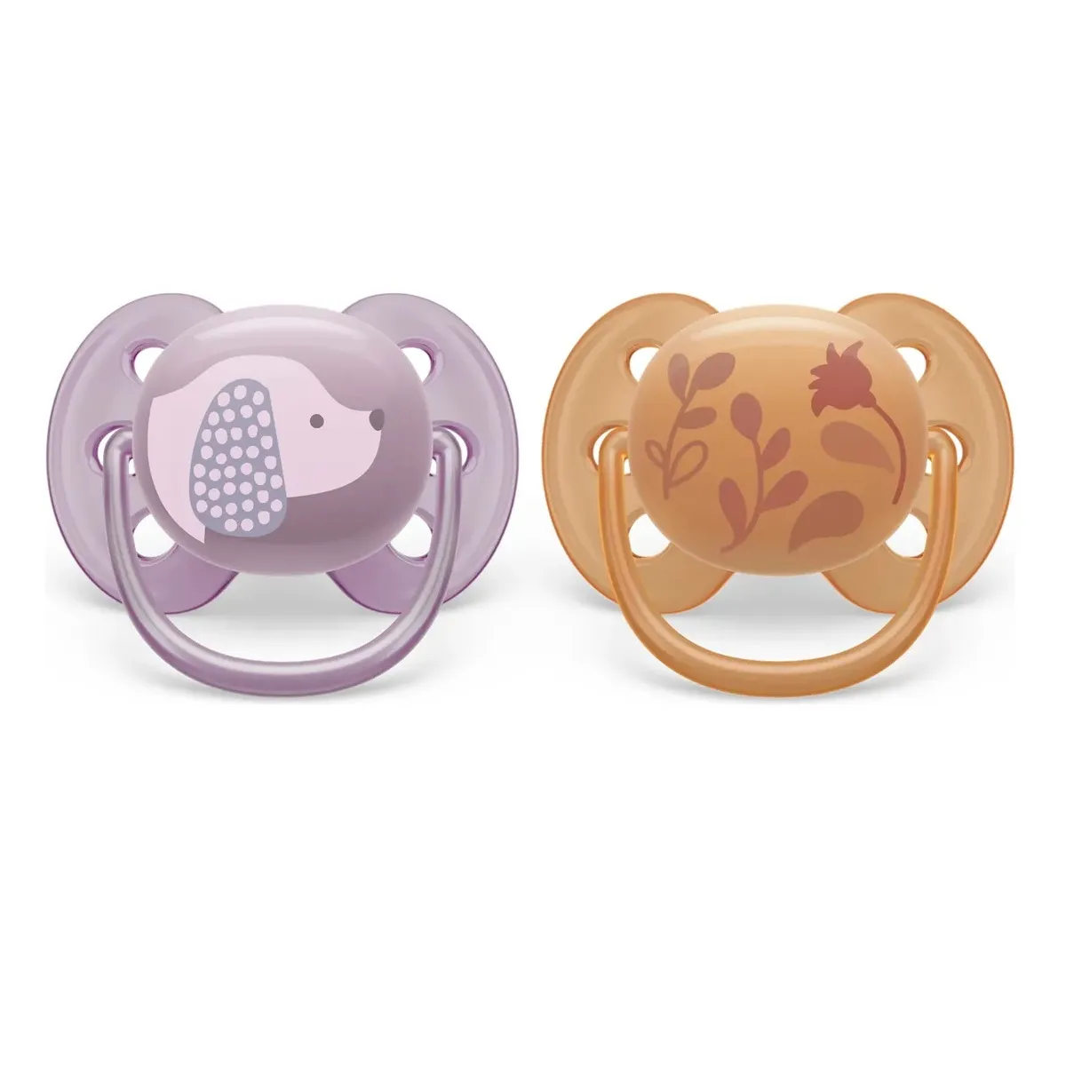 Chupón Ultra Soft 6-18M X2 Niña - Imagen 2