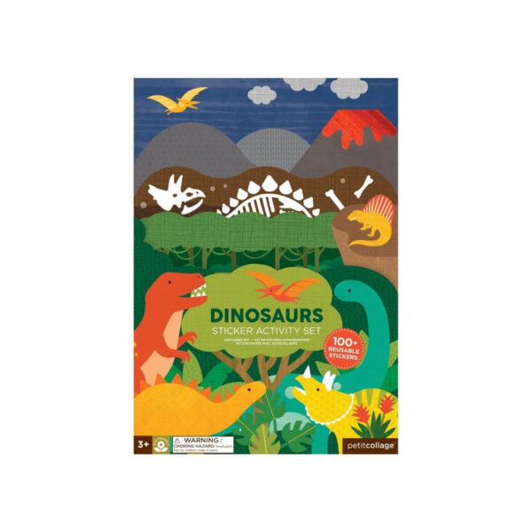 Dinosaurs - Set De Actividades Con Stickers