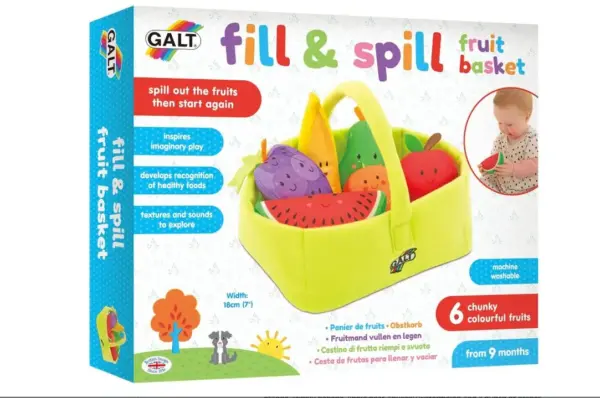 Fill and Spill Fruit Basket