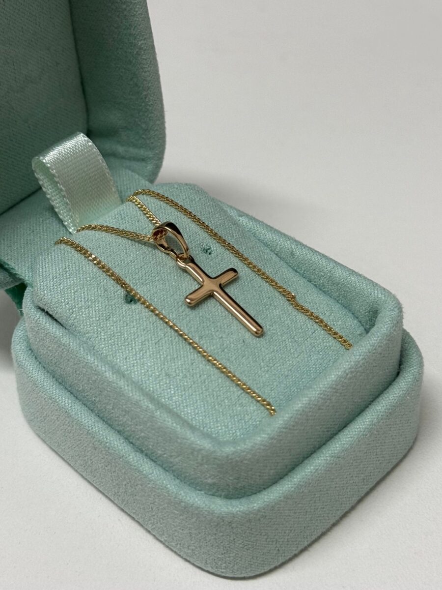 Cadena con Dije Cruz Acero - Imagen 2