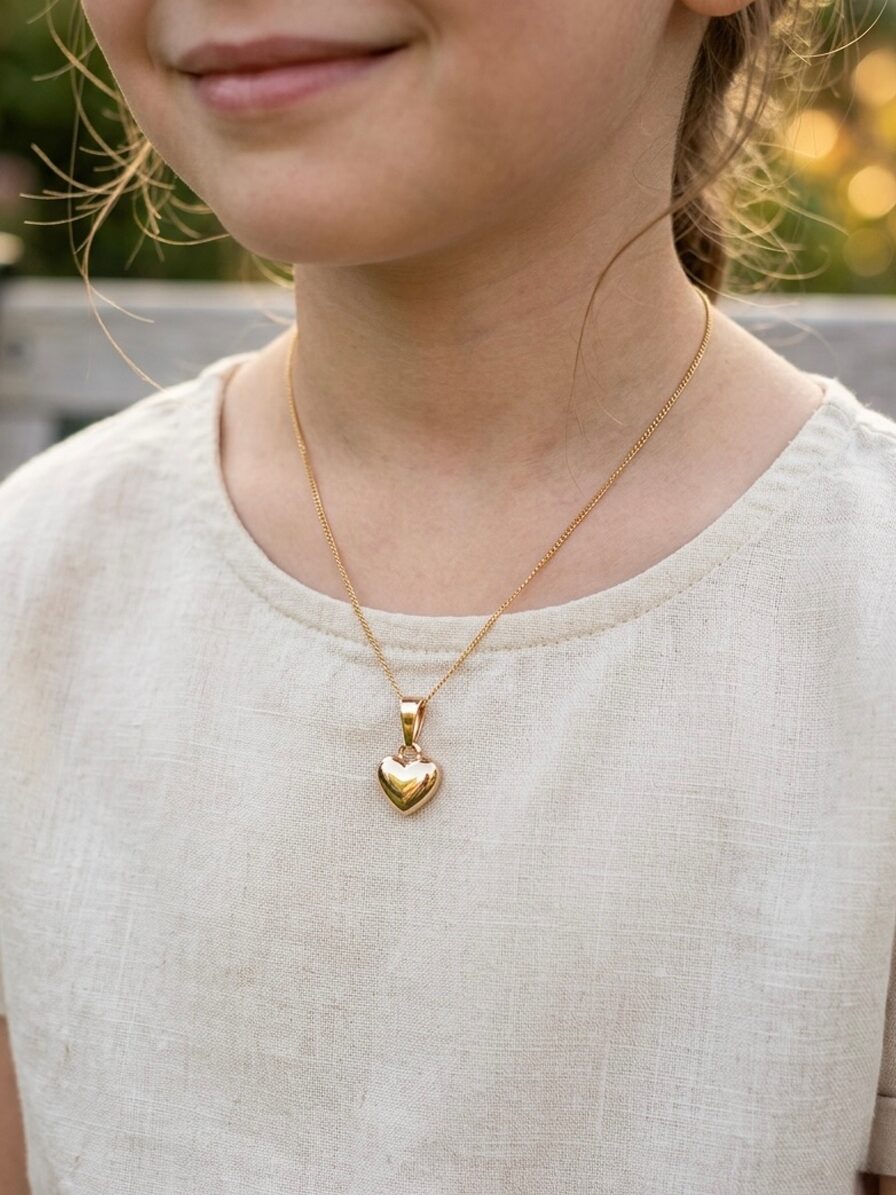 Cadena con Dije Corazon Acero