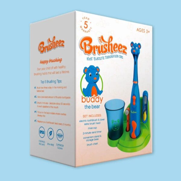 Set de Cepillo Eléctrico para Niño Brusheez - Buddy