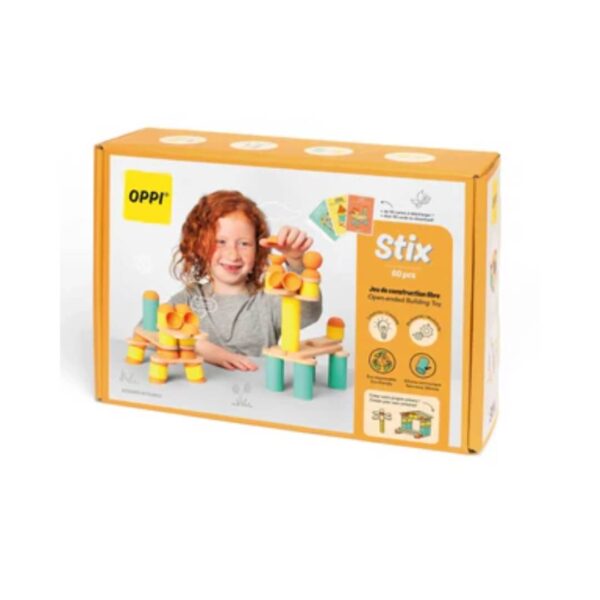 Stix - Juego De Construcción De 60 Piezas