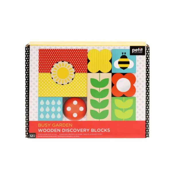 Busy Garden - Bloques Para Armar De Madera