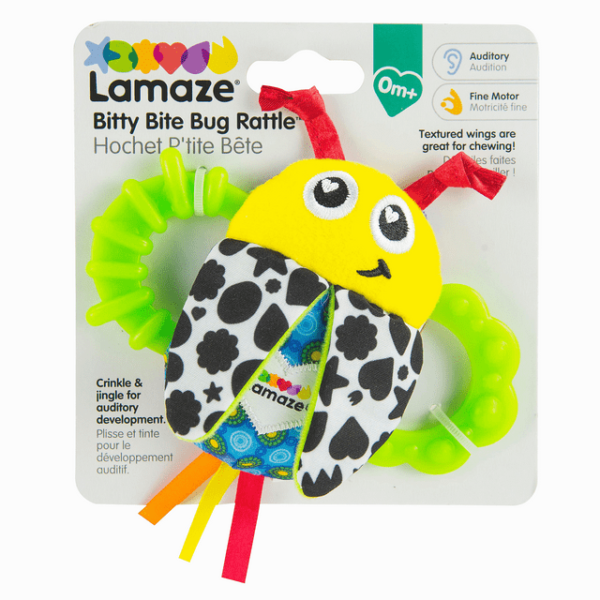 Bitty Bite Bug Rattle