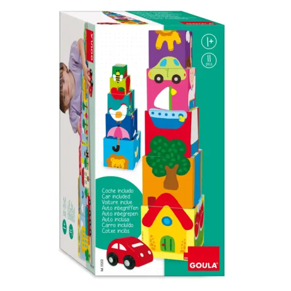 Cubos Apilables - Coches