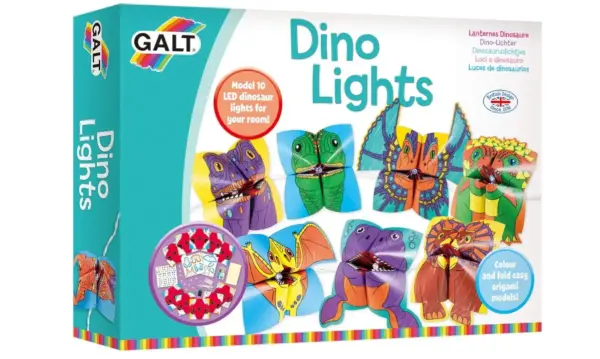 Juego de Manualidades - Luces Dino