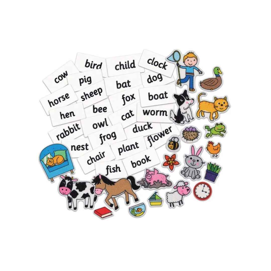 Juego de Primeras Palabras - Felt First Words - Imagen 2
