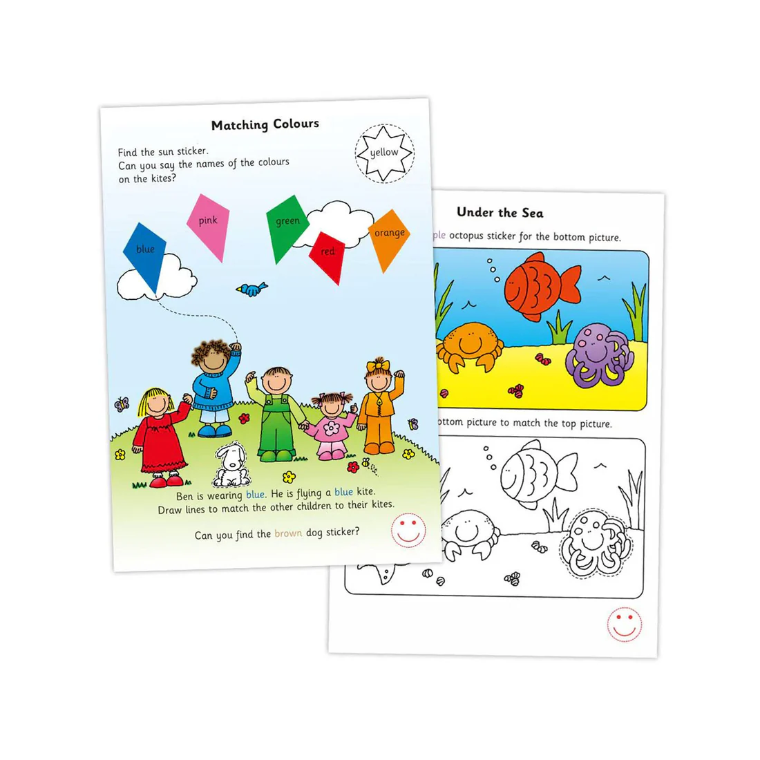 Libro de Stickers - Colour, Shapes and Sizes - Imagen 2