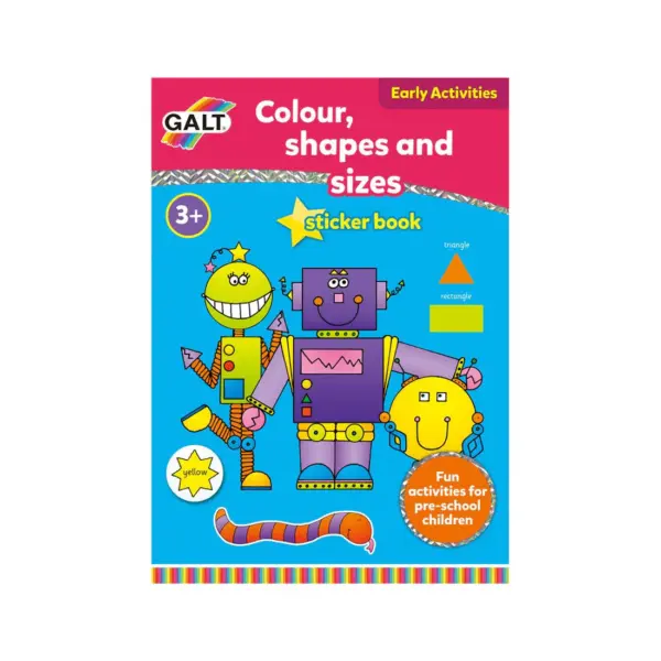Libro de Stickers - Colour, Shapes and Sizes
