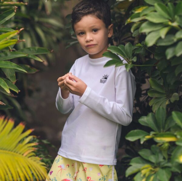 Polo de Lycra Blanco- Nahmay