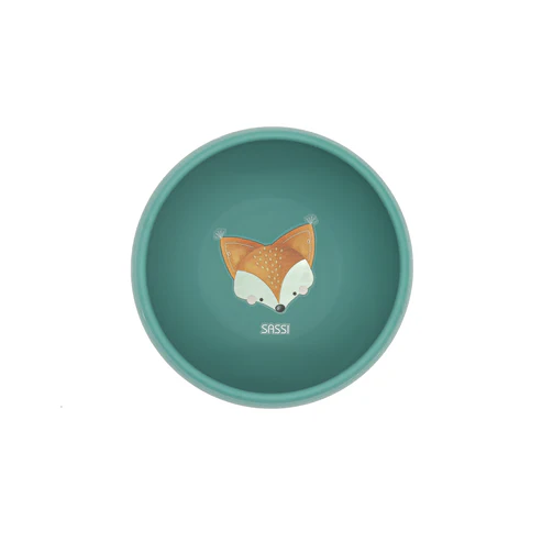 Tazón de Silicona de Crunchy el Zorro