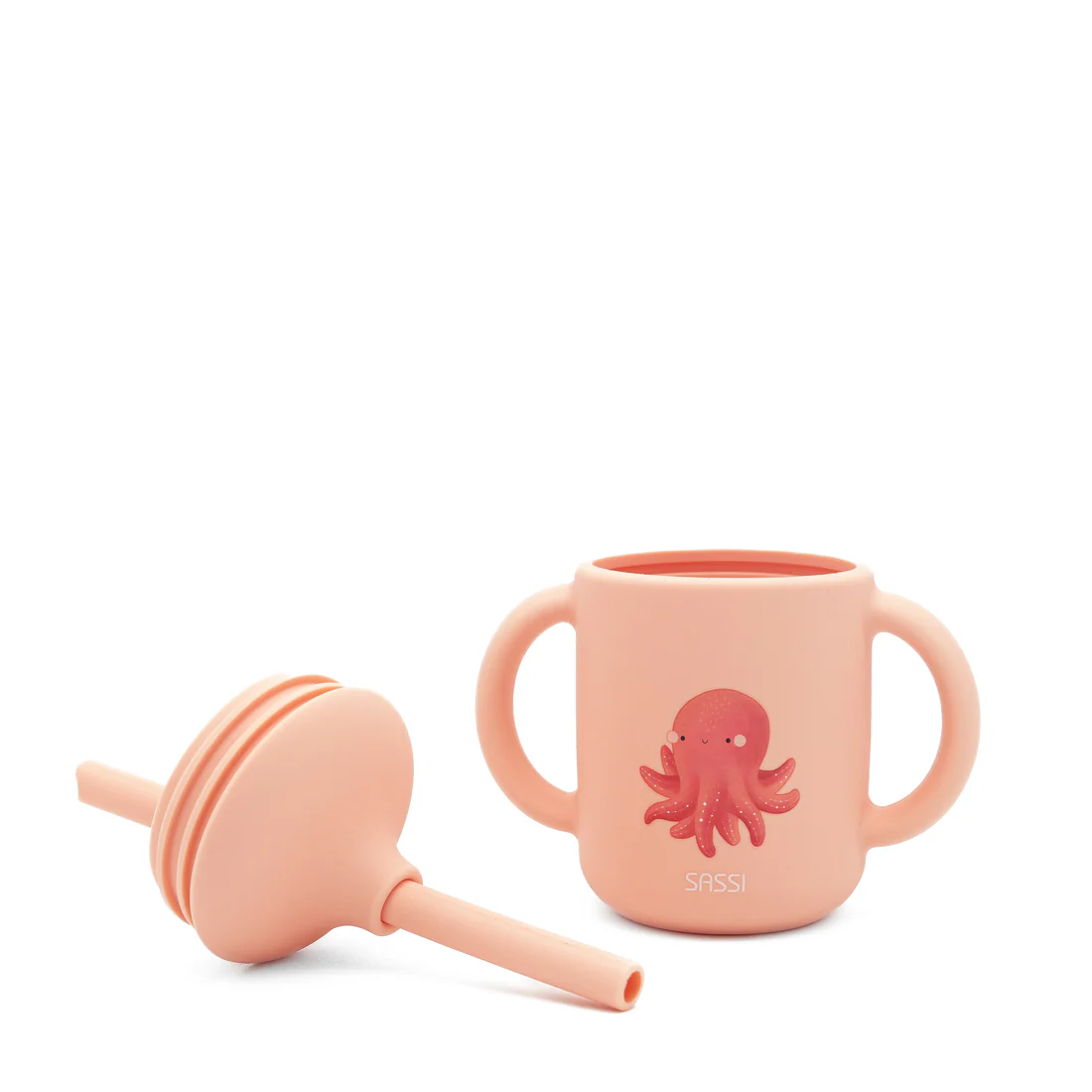 Vaso de Silicona con Pajita de Slurpy el Pulpo - Imagen 2