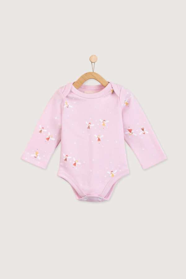 Body Pima ML Confort - Rosa Hada