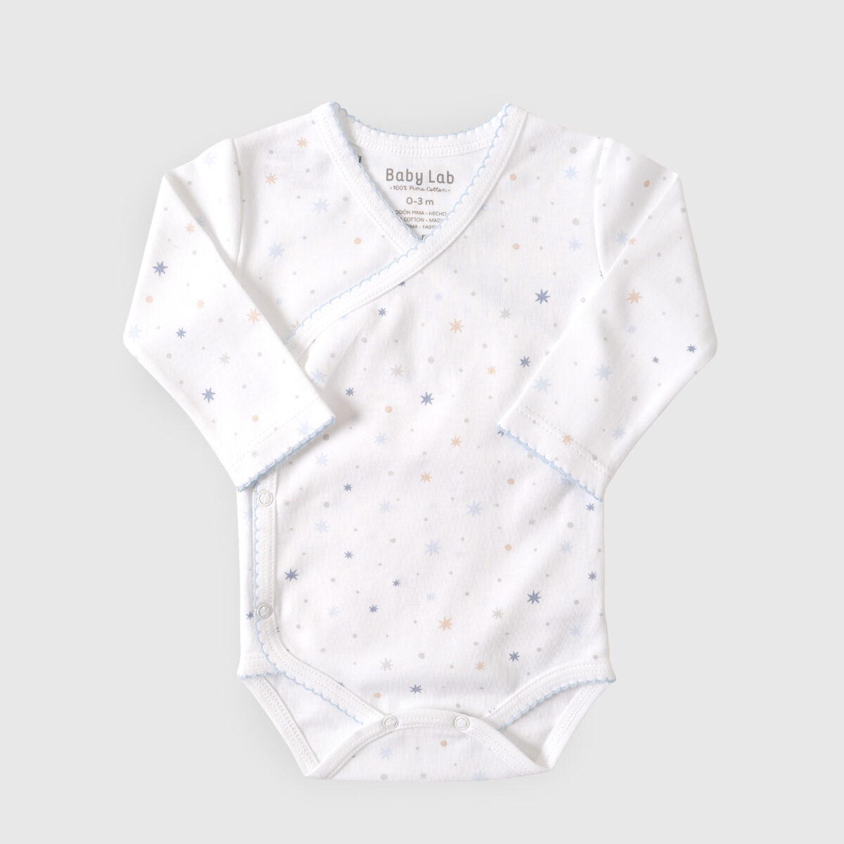 Body Cruzado Estampado Picot - Baby Lab - Imagen 5