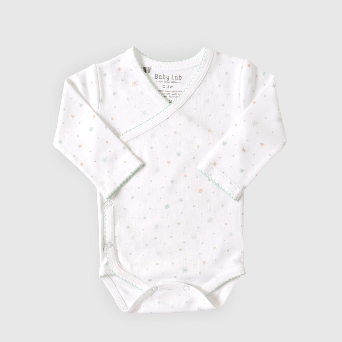Body Cruzado Estampado Picot - Baby Lab - Imagen 4