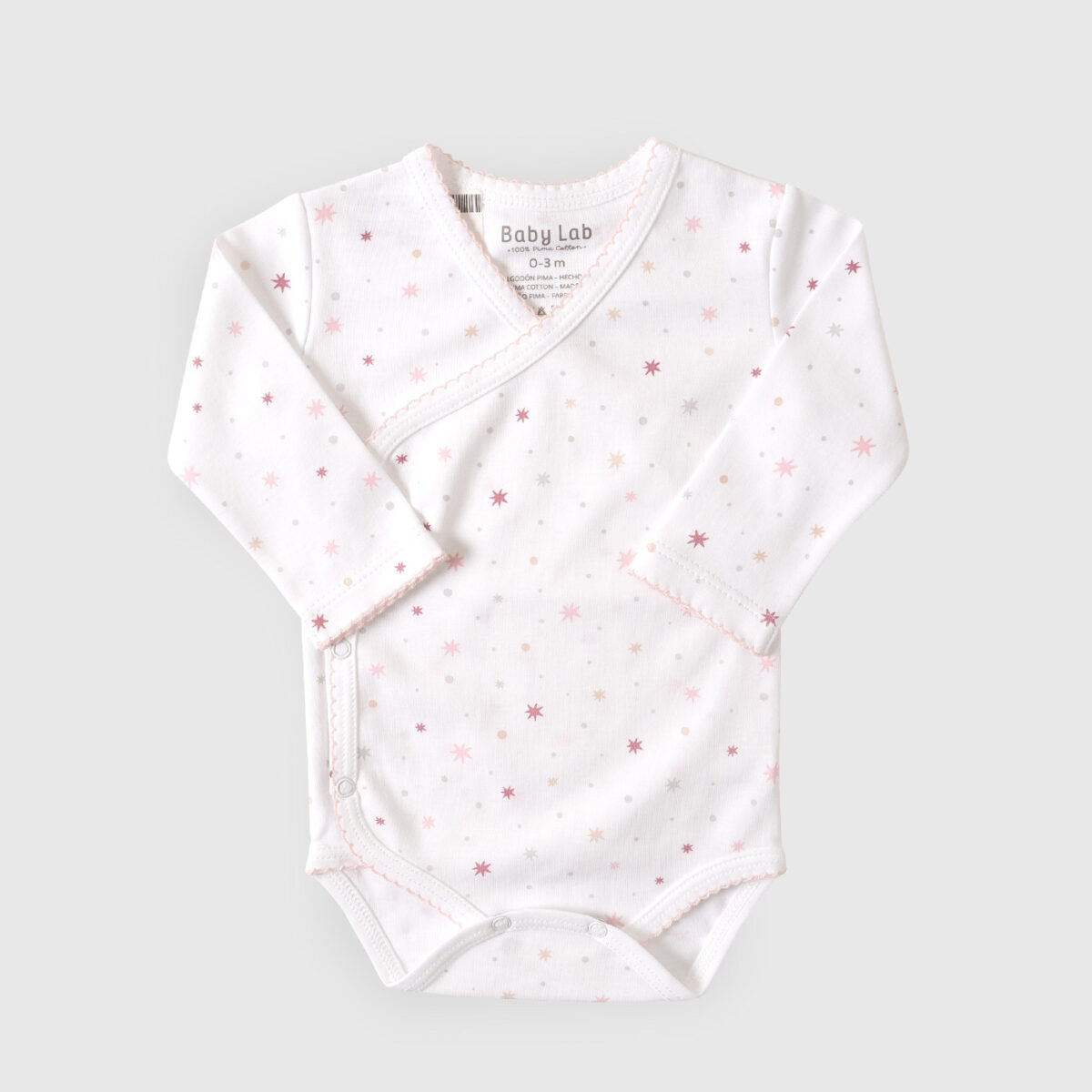 Body Cruzado Estampado Picot - Baby Lab - Imagen 3