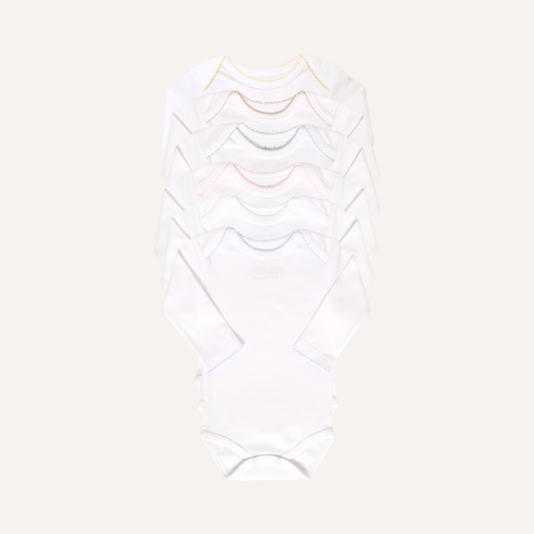 Body Americano ML - Blanco Picot - Baby Lab
