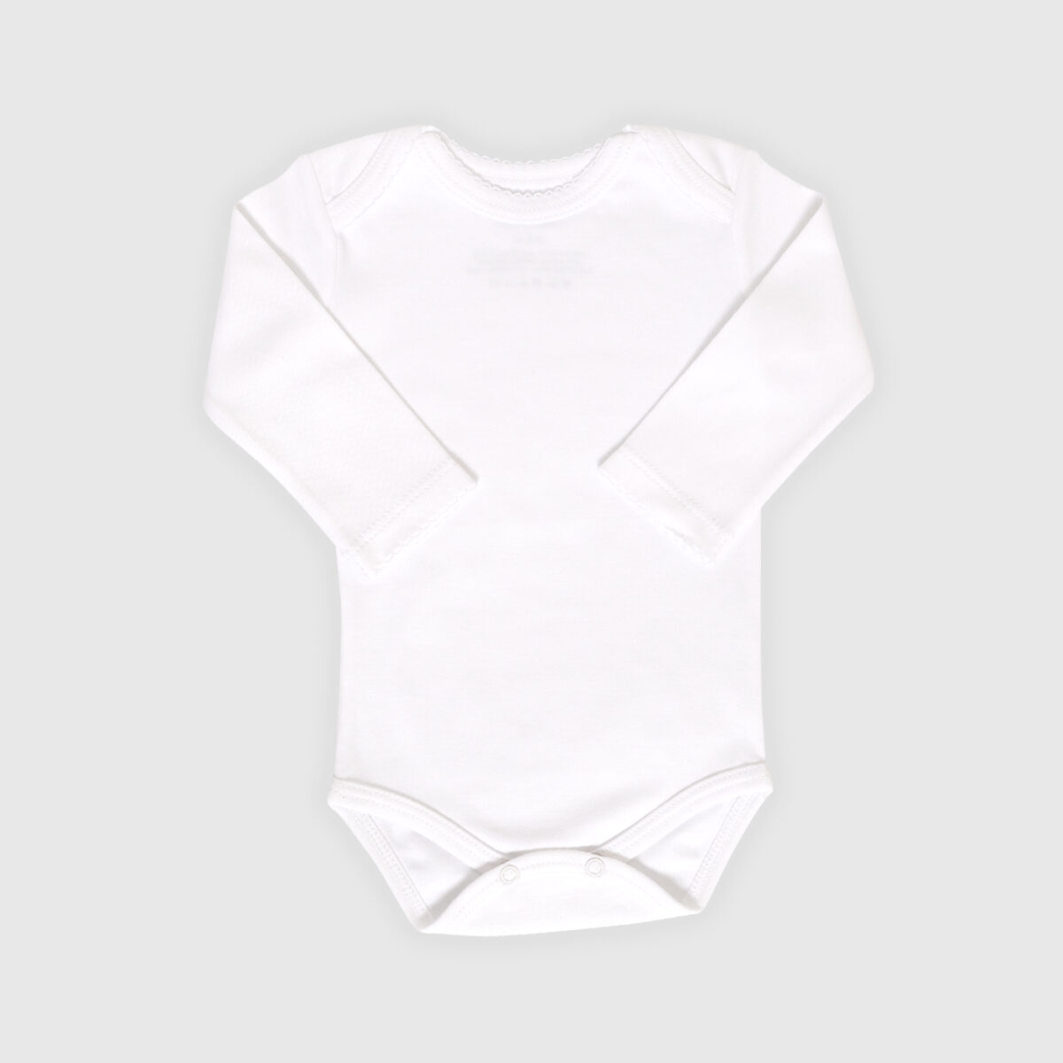 Body Americano ML - Blanco Picot - Baby Lab