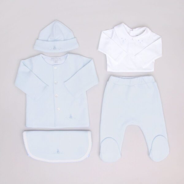 Set 5 piezas Punto Inglés - Baby Lab