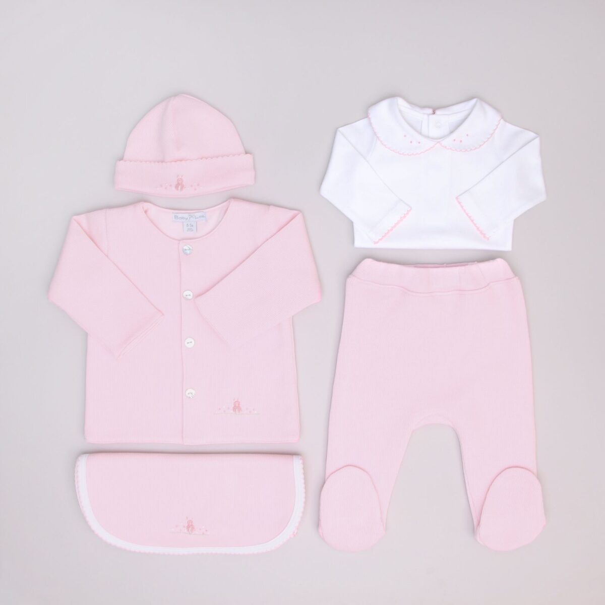 Set 5 piezas Punto Inglés - Baby Lab - Imagen 3