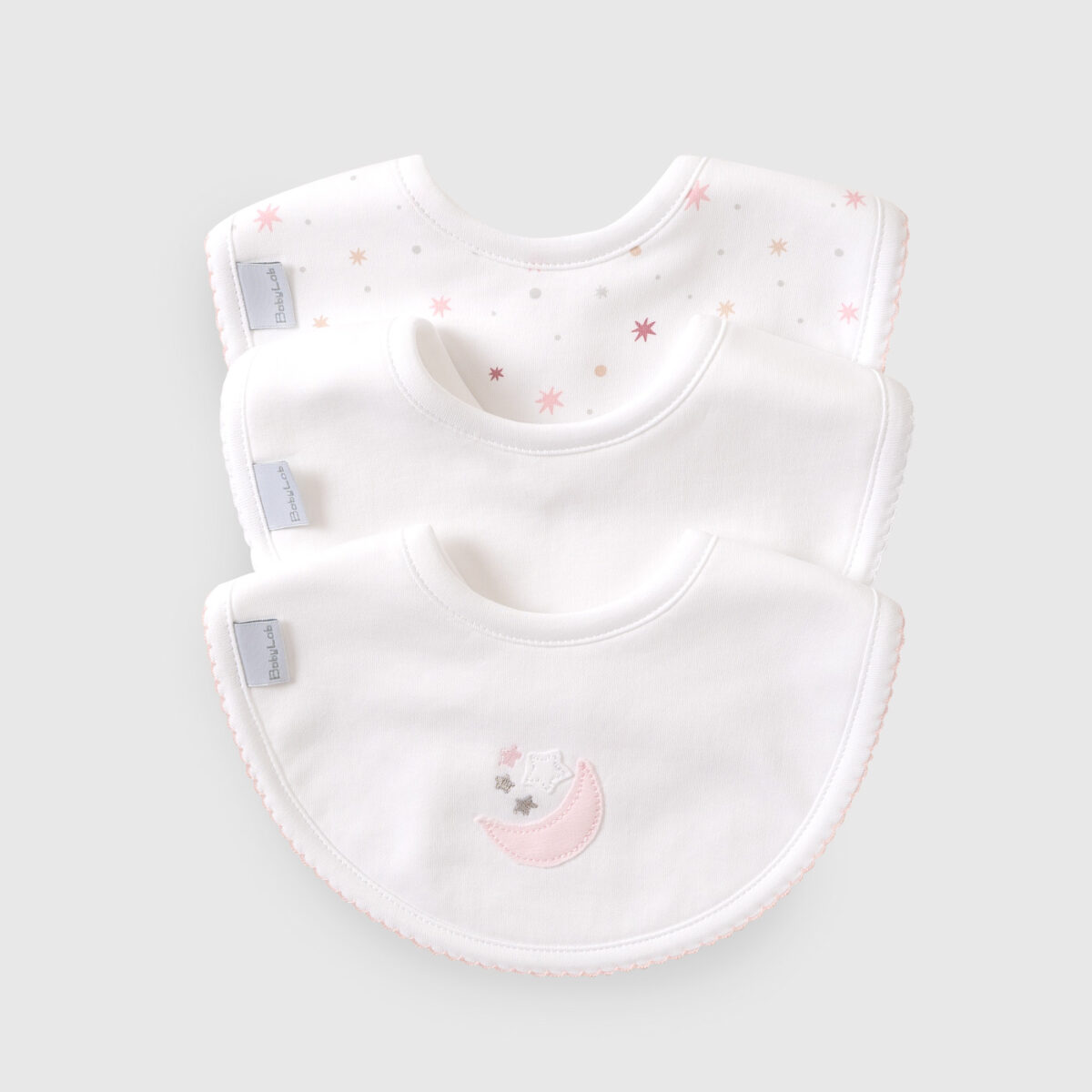 Tripack Baberos Star - Baby Lab - Imagen 2