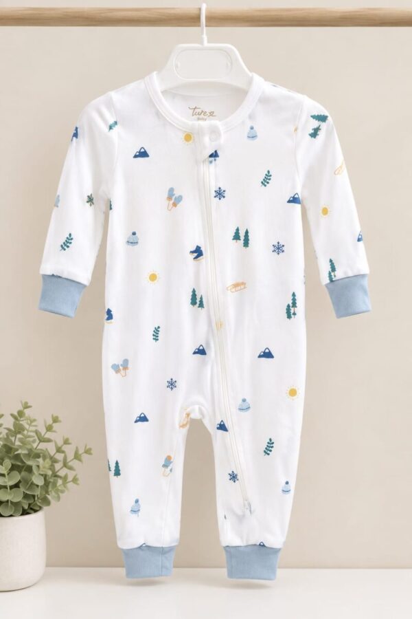 Romper ML Pima - perla Invierno