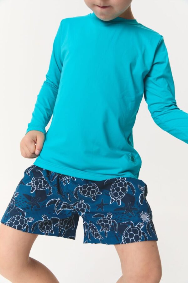 Polo de Lycra ML - Turquesa - Bucarena