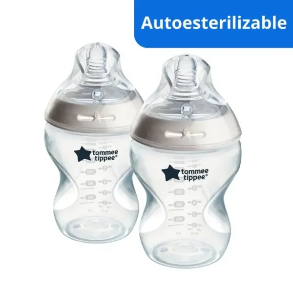 Biberón Natural Star 9oz x 2 und. - Tomee Tippi